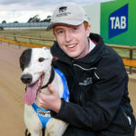 Daniel Avocado with handler Liam Sharp.