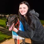 Tiggerlong Tonk with handler Samantha Grenfell.