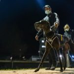 Qwara Bale (7) with handler Josh Formosa.