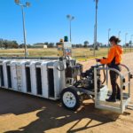 Shepparton's 385m drop on boxes