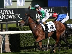 Jon Snow wins JRA Cup at Moonee Valley