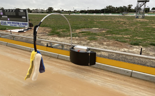 The remote control lure at Murray Bridge in South Australia