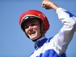 Redkirk Warrior wins Flemington jump-out