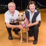 Hamillson with trainer Richard Hill and wife Noelene.