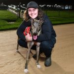 Jerwood Bale after winning heat six.