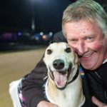 Silver Brute with breeder, owner and trainer Gary Peach