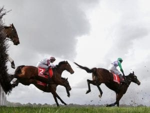 Wells claims thrilling Crisp Steeplechase