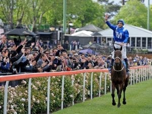 Valley house full sign hung out for Winx