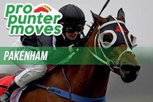 Pakenham night racing market moves, January 25