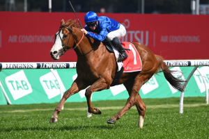 Cascadian wins Hill Stakes at Randwick