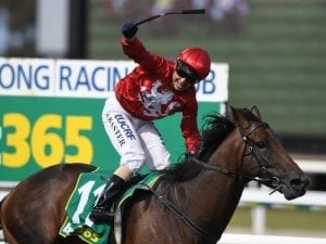 Runaway wins the Group Three Geelong Cup