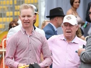 Trainers Will (l) and Peter Hulbert