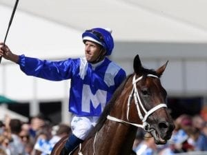 Winx and Hugh Bowman