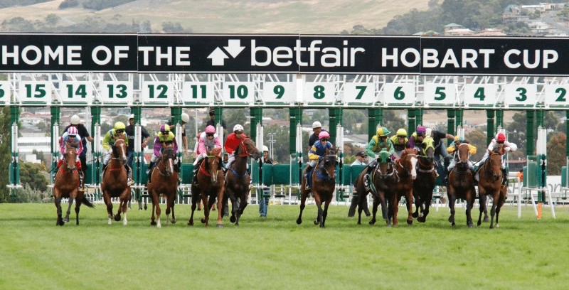 Hobart racecourse is a prominent track in Tasmania