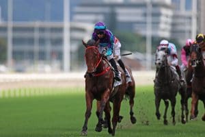 Vincent Ho excels with Sha Tin treble