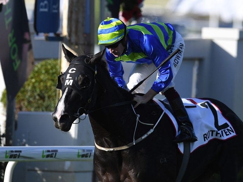 Jockey Hugh Bowman rides Ruthven