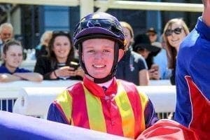 Apprentice jockey Michael Poy