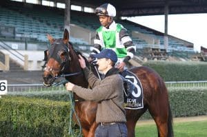 Benji King claims maiden training triumph