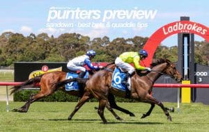 Sandown Hillside races tips & quaddie | Wednesday, July 26