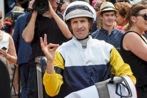 Jockey Hugh Bowman at Flemington