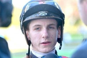 Apprentice Beau Mertens at Cranbourne