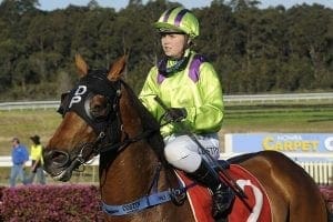 Jockey Winona Costin at Nowra