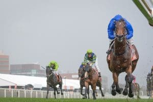 Aft Cabin dominates Guineas Prelude in torrential rain