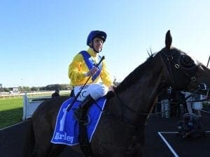 Oohood wins the Group One Flight Stakes